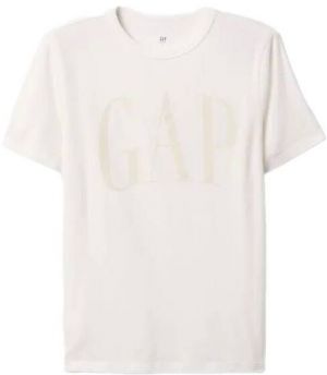GAP V-FRCH LOGO ARCH Chlapčenské tričko, biela, veľkosť