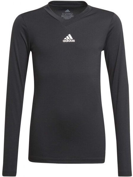 adidas TEAM BASE TEE Y Juniorské futbalové tričko, čierna, veľkosť