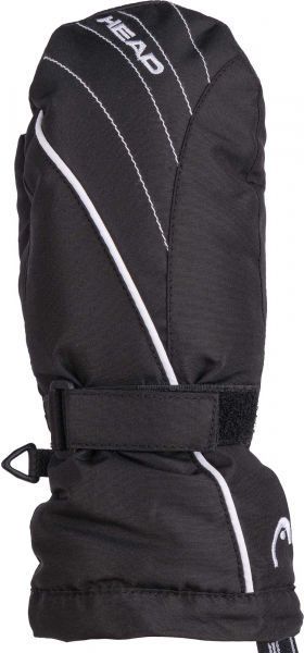 Head CORA Detské zimné rukavice, čierna, veľkosť 11-13Y