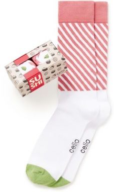 CELIO XJISUSHI2 Pánske ponožky, biela, veľkosť