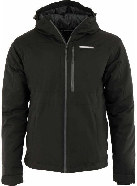 ALPINE PRO BERET Pánska lyžiarska bunda, černá, veľkosť