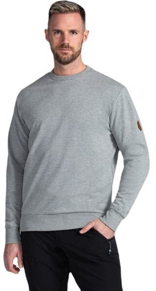 KILPI OIRAN-M Pánska mikina, sivá, veľkosť