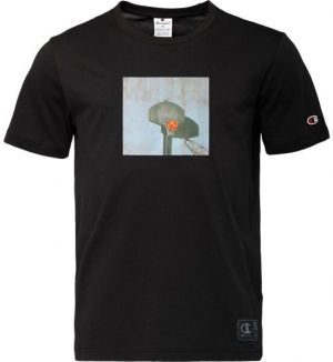 Champion SS TEE Pánske tričko, čierna, veľkosť