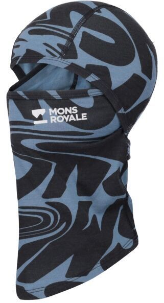 MONS ROYALE SANTA ROSA MERINO BALACLAVA Pánska funkčná kukla, čierna, veľkosť