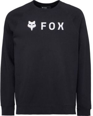 Fox FLEECE CREW Pánska mikina, černá, veľkosť