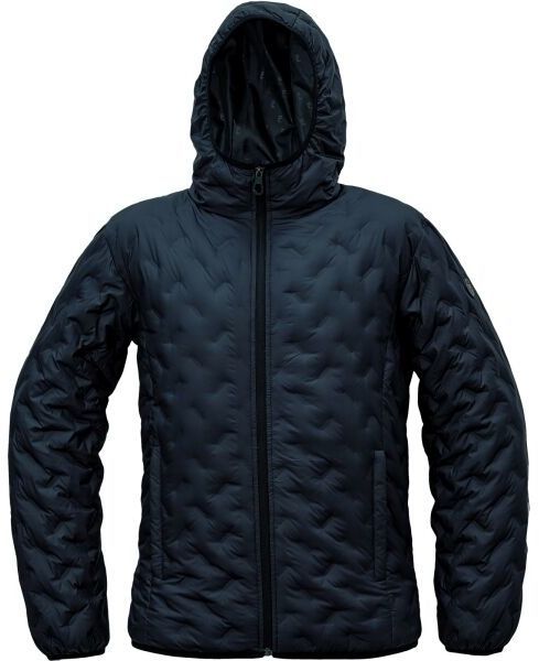 CERVA NEURUM Pánska páperová bunda, čierna, veľkosť 4XL