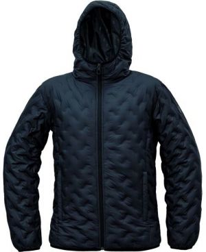 CERVA NEURUM Pánska páperová bunda, čierna, veľkosť 4XL