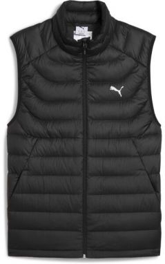 Puma PACKLITE DOWN VEST Pánska bunda, černá, veľkosť