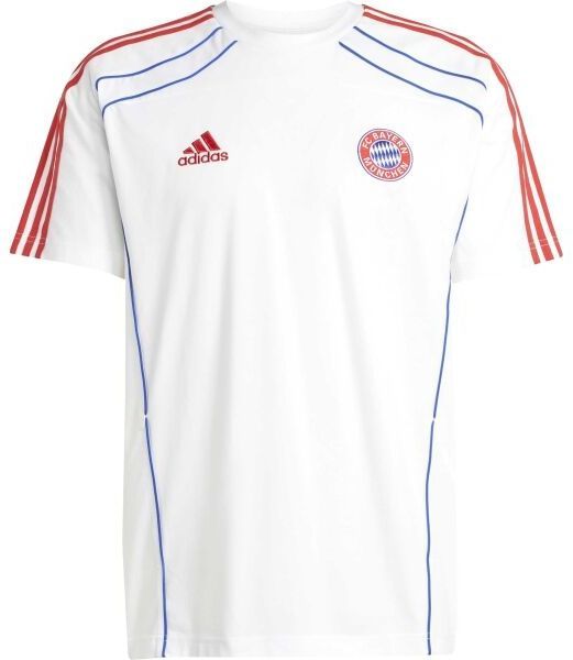 adidas FC BAYERN Pánsky futbalový dres, bílá, veľkosť