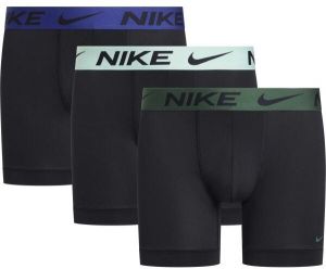 Nike DRI-FIT ESSEN MICRO BOXER BRIEF 3PK Pánske boxerky, čierna, veľkosť