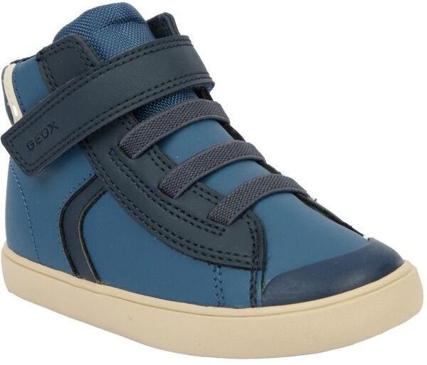 Geox B GISLI Chlapčenská voľnočasová obuv, modrá, veľkosť