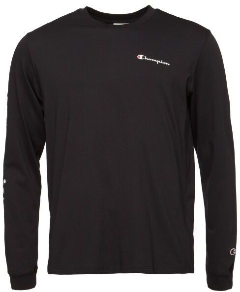 Champion SCRIPT SHOP Pánske tričko, černá, veľkosť
