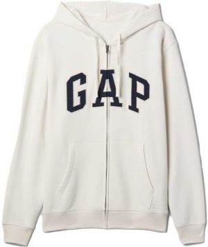 GAP V-HERITAGE LOGO FZ SNL Pánska mikina, biela, veľkosť