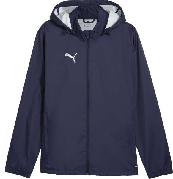 Puma TEAMADDITIONS TRAINING ALL WEATHER JACKET Pánska športová bunda, tmavo modrá, veľkosť
