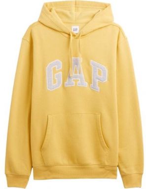 GAP V-HERITAGE LOGO Pánska mikina, béžová, veľkosť