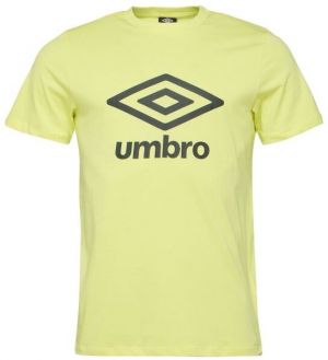 Umbro LARGE LOGO TEE ESSENTIALS Pánske tričko, žltá, veľkosť