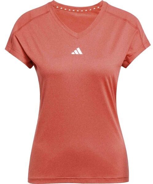 adidas AEROREADY TRAIN ESSENTIALS MINIMAL T-SHIRT Dámske športové tričko, červená, veľkosť