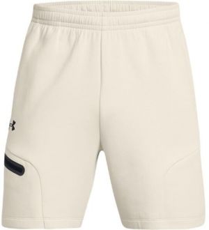 Under Armour UNSTOPPABLE Pánske kraťasy, béžová, veľkosť