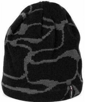 Finmark WINTER HAT Zimná pletená čiapka, čierna, veľkosť UNI