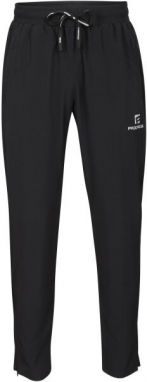 PROGRESS MEDIAN Pánske bežecké nohavice, černá, veľkosť