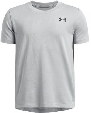 Under Armour TECH VENT JACQUARD TEE Chlapčenské športové tričko, sivá, veľkosť XL