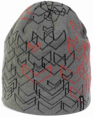 Finmark WINTER HAT Zimná pletená čiapka, sivá, veľkosť UNI