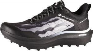 ALPINE PRO CREWE Pánska bežecká obuv, čierna, veľkosť