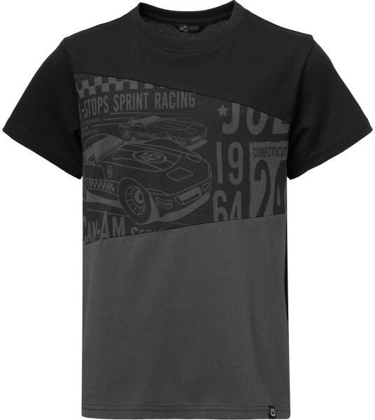 Lewro DATHAN Chlapčenské tričko, čierna, veľkosť 116-122