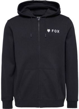 Fox FLEECE ZIP Pánska mikina, čierna, veľkosť