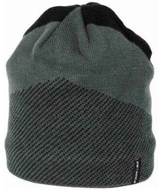 Finmark WINTER HAT Zimná pletená čiapka, tmavo sivá, veľkosť UNI