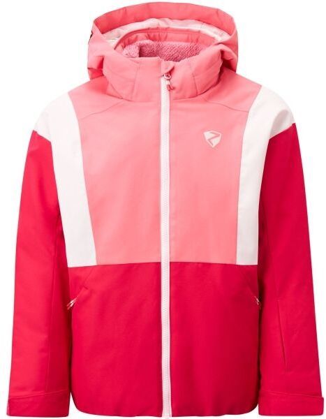 Ziener ABBE-Z Detská lyžiarska bunda, červená, veľkosť