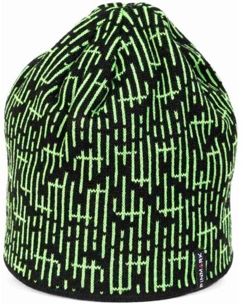 Finmark WINTER HAT Zimná pletená čiapka, čierna, veľkosť UNI