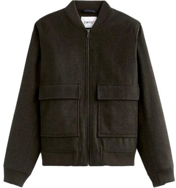 CELIO SUJOKER Pánska bunda, khaki, veľkosť