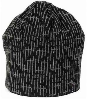 Finmark WINTER HAT Zimná pletená čiapka, čierna, veľkosť UNI