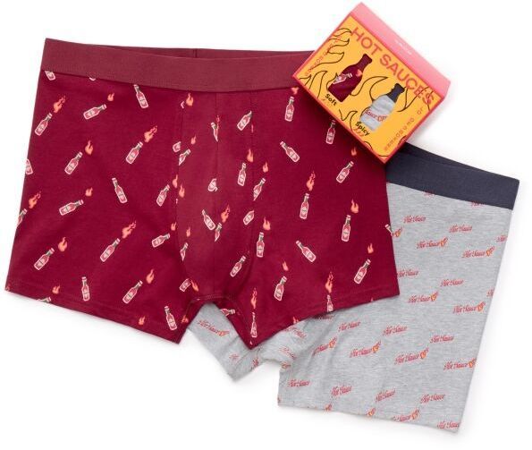 CELIO XMIBOHOT Pánske boxerky v darčekovom balení, sivá, veľkosť