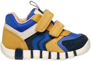 Geox B IUPIDOO Chlapčenská voľnočasová obuv, žltá, veľkosť