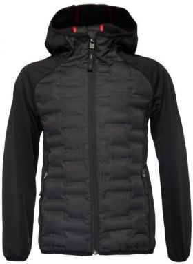 TRIMM ERWI HARD JR Chlapčenská softshellová bunda, čierna, veľkosť