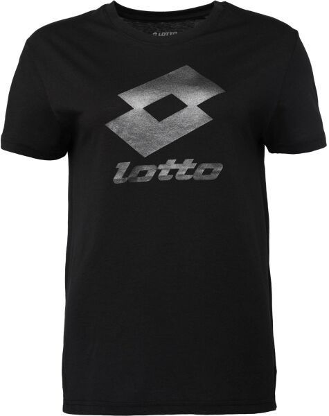 Lotto SMART W III TEE Dámske tričko, čierna, veľkosť