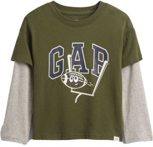GAP V-2 IN 1 GR T Detské tričko, zelená, veľkosť 2Y