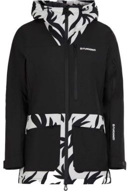 FUNDANGO POPLAR ECO JACKET Dámska lyžiarska/snowboardová bunda, čierna, veľkosť