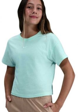 Nike SPORTSWEAR Dievčenské tričko, svetlo zelená, veľkosť