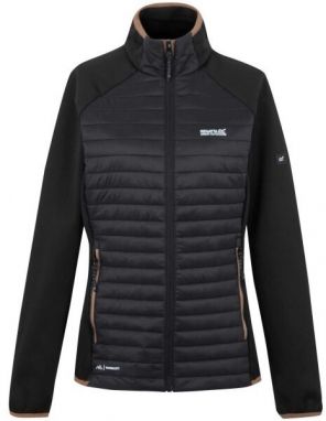 REGATTA OUTDOORS CLUMBER HYBRID W Dámska bunda, čierna, veľkosť