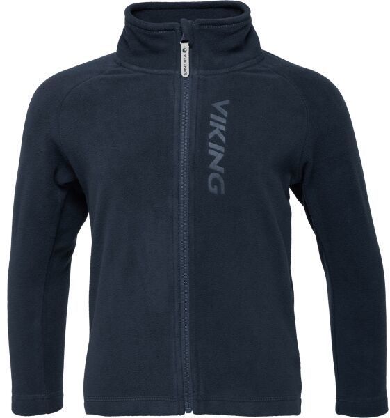 VIKING BY NORWAY PLAYTIME FLEECE JACKET WARM Detská flísová bunda, tmavo modrá, veľkosť