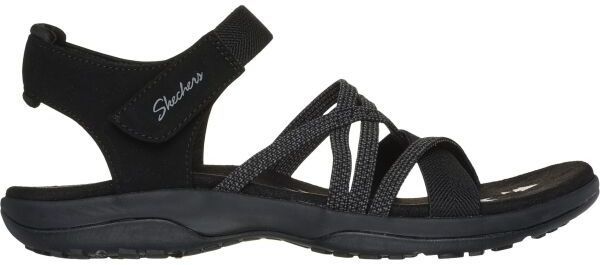 Skechers REGGAE SLIM - MEADOW GRAZER Dámske sandále, čierna, veľkosť