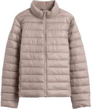 GAP V-FRCH LOGO LW PUFFER JKT Dámska prešívaná bunda, hnedá, veľkosť