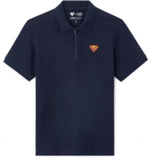 CELIO LLEMAN3 Pánske polotričko, tmavo modrá, veľkosť