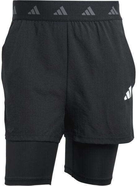 adidas GYM+ 2IN1 SHORT Pánske športové kraťasy, čierna, veľkosť