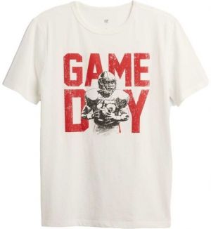 GAP V-SEPT SS VG Detské tričko, biela, veľkosť