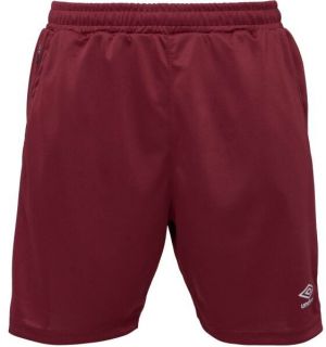 Umbro TRAINING KNIT SHORT Pánske športové trenírky, vínová, veľkosť
