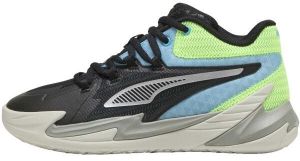 Puma DAGGER JR Detské basketbalové topánky, čierna, veľkosť 36